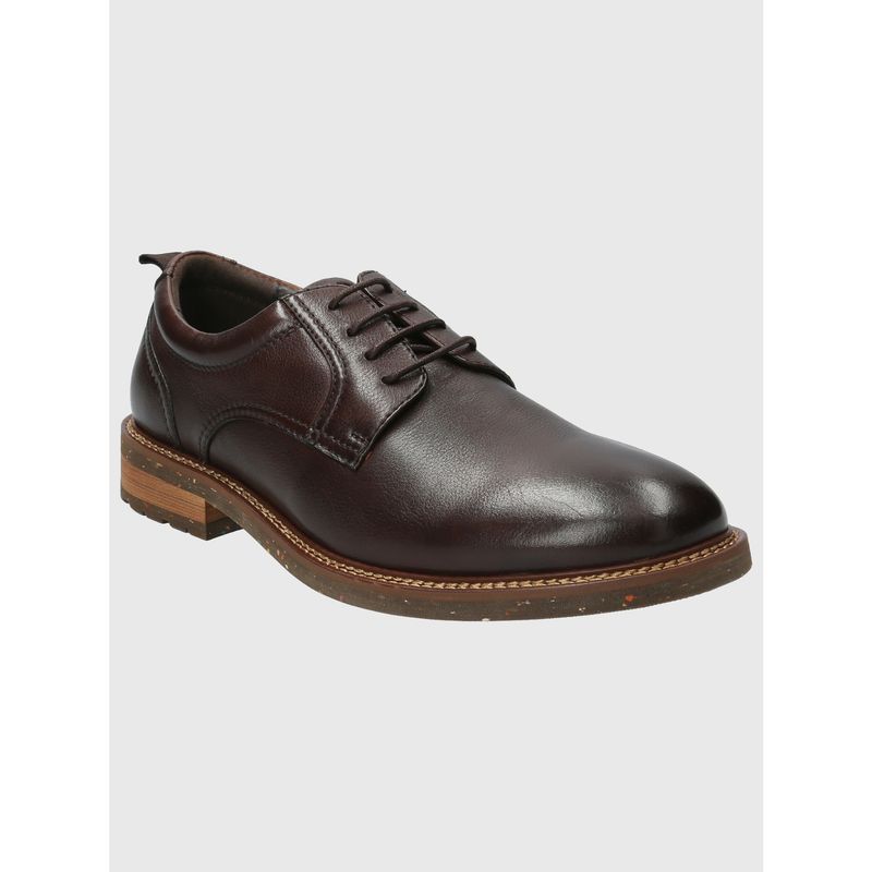 HUSH PUPPIES - Zapato Cuero Hombre Hinton Café HUSH PUPPIES