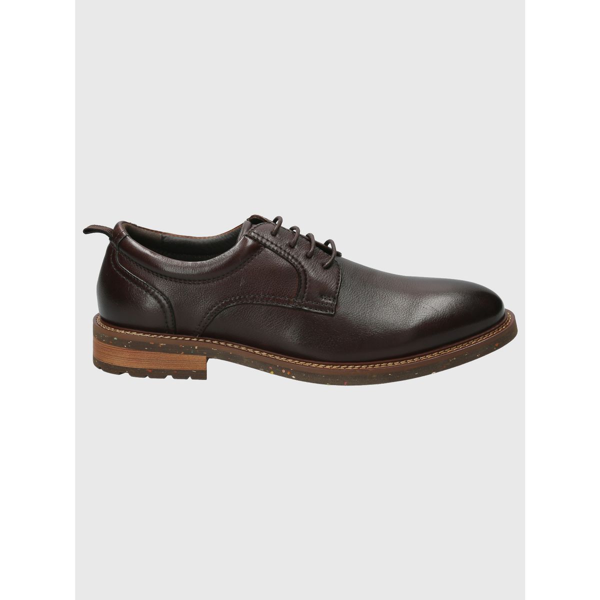 HUSH PUPPIES - Zapato Cuero Hombre Hinton Café HUSH PUPPIES