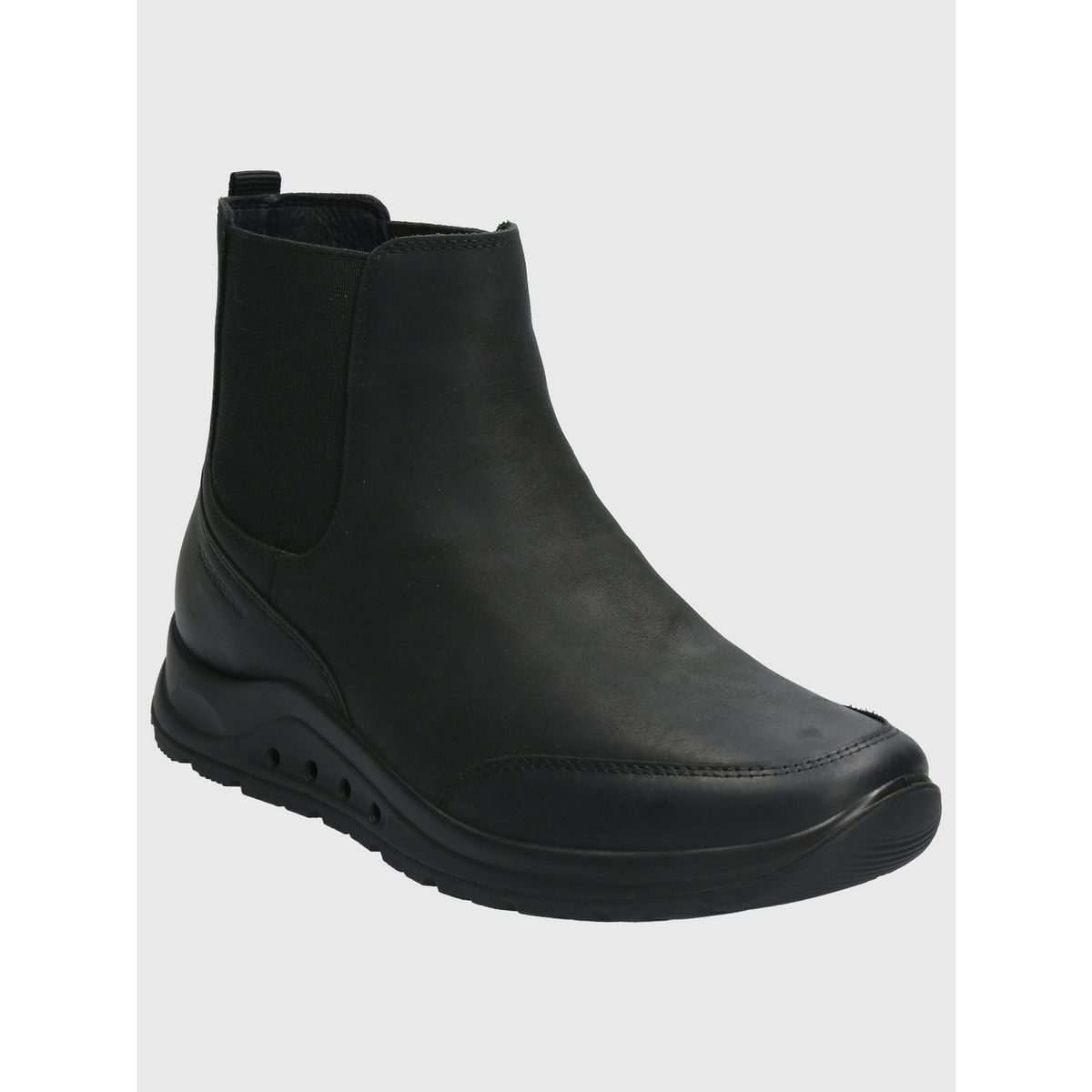 HUSH PUPPIES - Botin Cuero Mujer Coley Negro HUSH PUPPIES