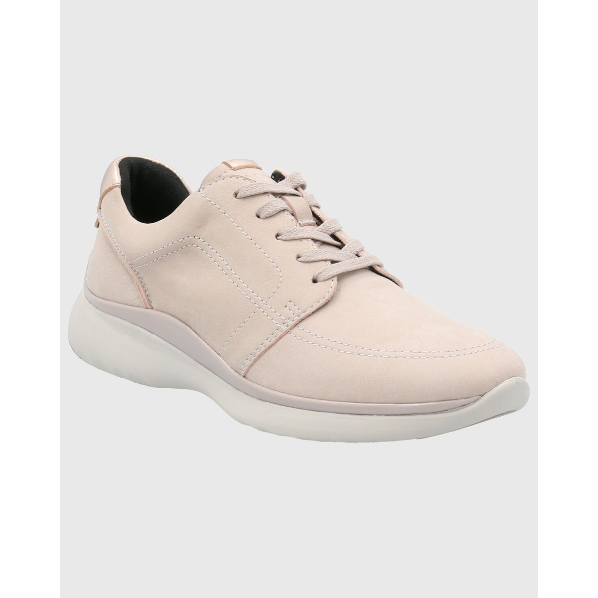 HUSH PUPPIES - Zapatilla Cuero Mujer Goss Café HUSH PUPPIES