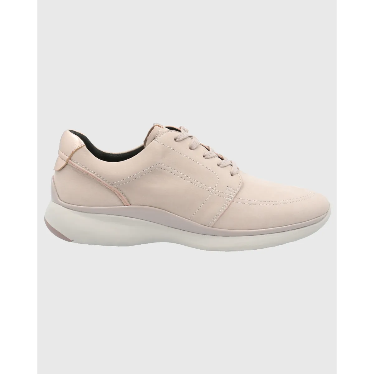 HUSH PUPPIES - Zapatilla Cuero Mujer Goss Café HUSH PUPPIES