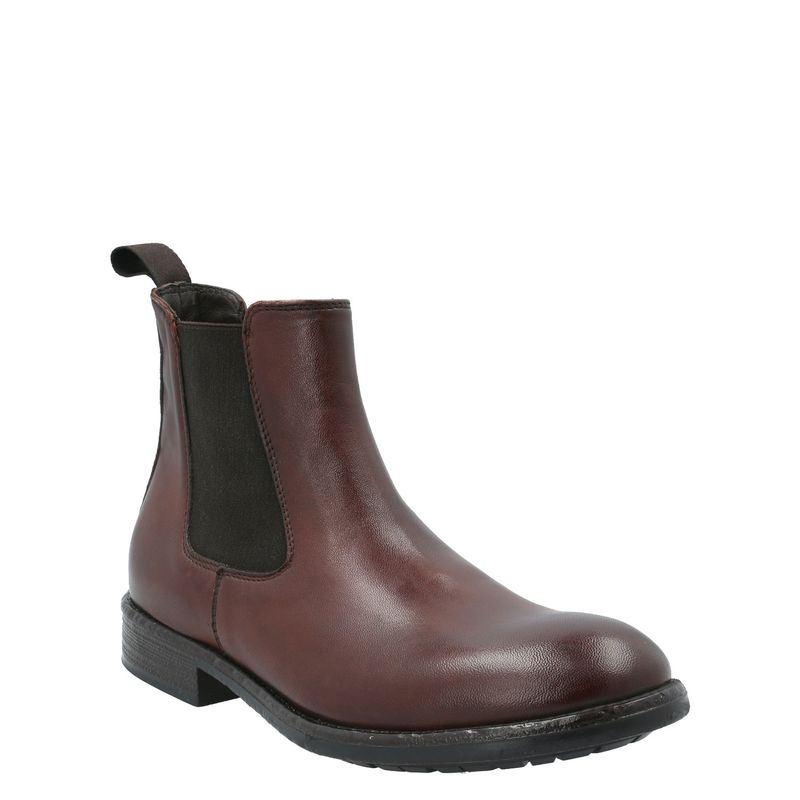 HUSH PUPPIES - Botin Cuero Hombre Carpi Café HUSH PUPPIES