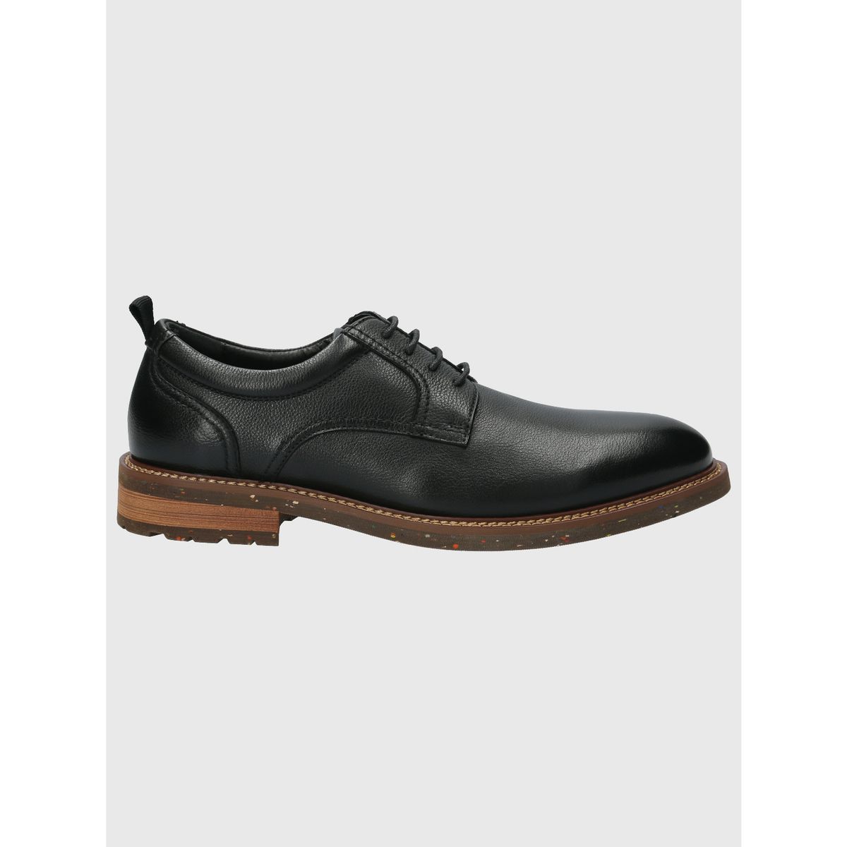 HUSH PUPPIES - Zapato Cuero Hombre Hinton Negro HUSH PUPPIES
