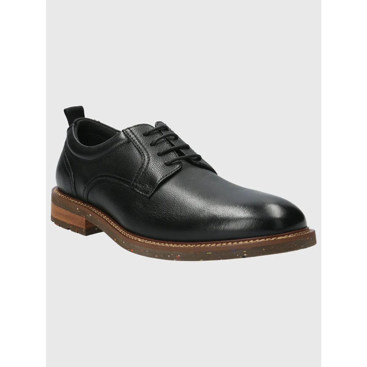 HUSH PUPPIES - Zapato Cuero Hombre Hinton Negro HUSH PUPPIES