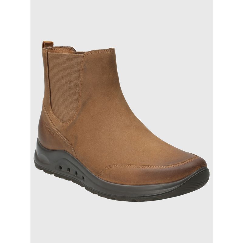 HUSH PUPPIES - Botin Cuero Mujer Coley Café HUSH PUPPIES