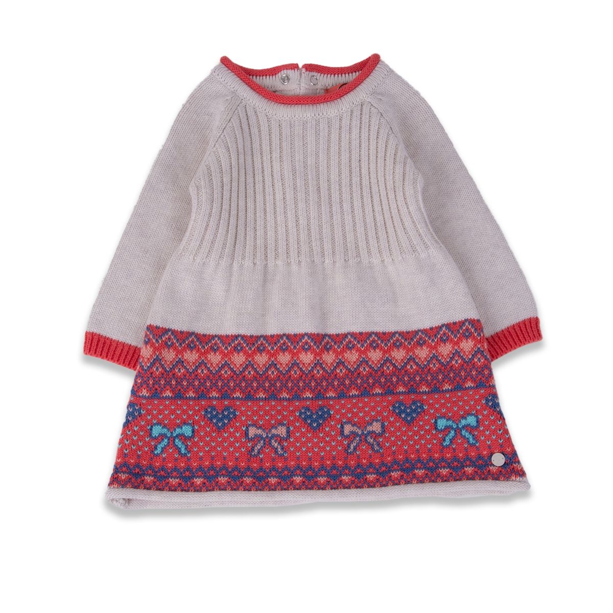 PILLIN - Vestido Bebé Niña Gris claro Pillin PILLIN