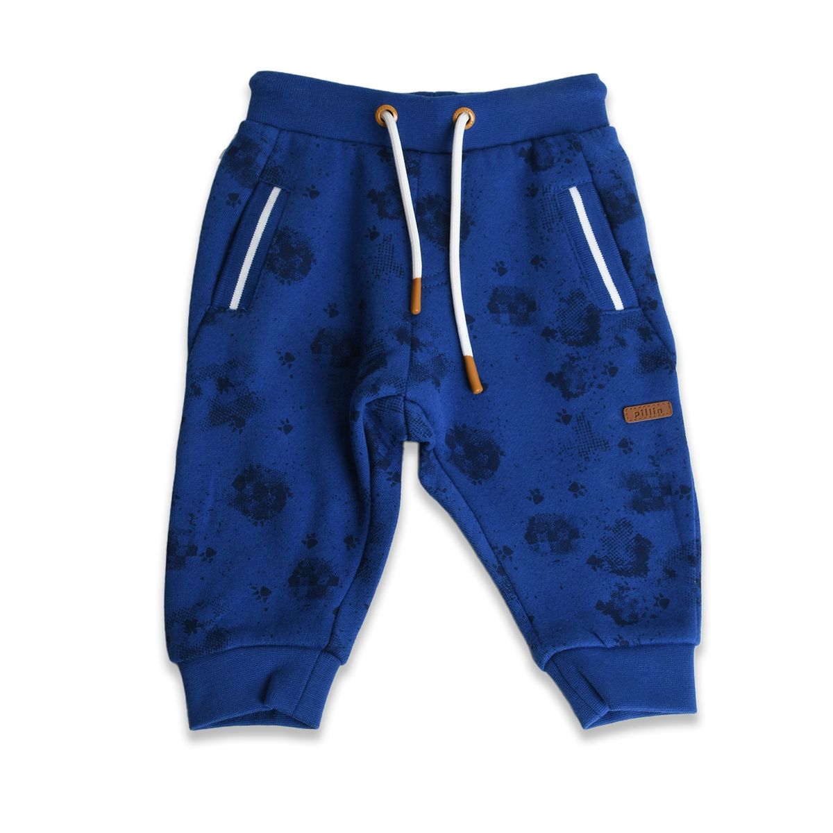 PILLIN - Pantalón de buzo Bebé Niño Azul Pillin PILLIN