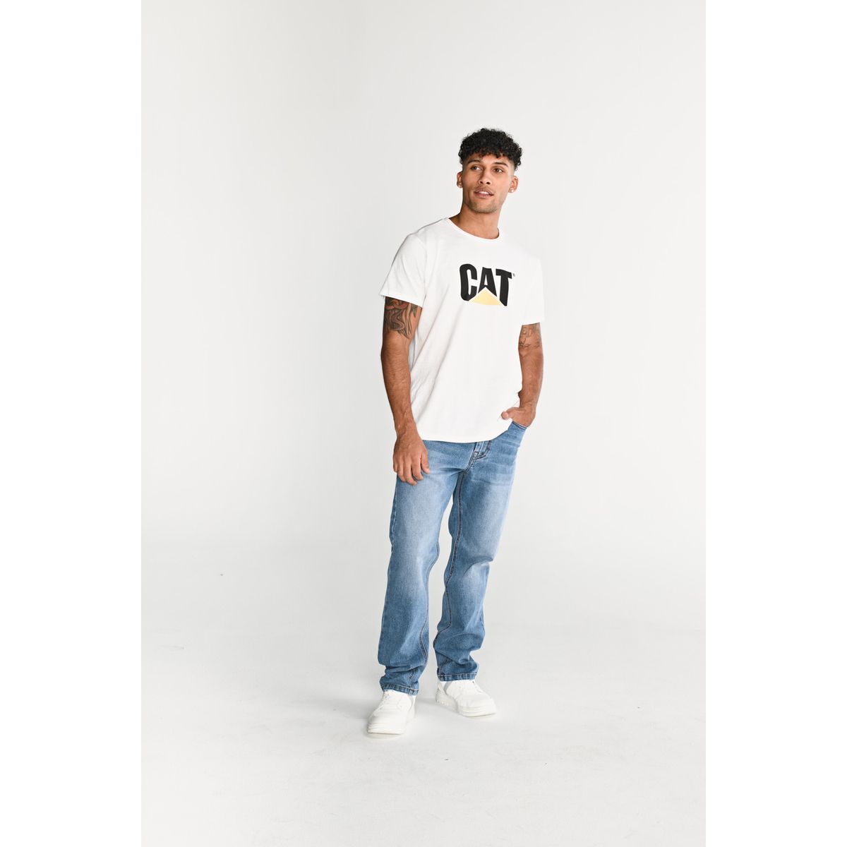CAT - Jeans Denim Hombre Eco Stretch Denim Straight Azul CAT