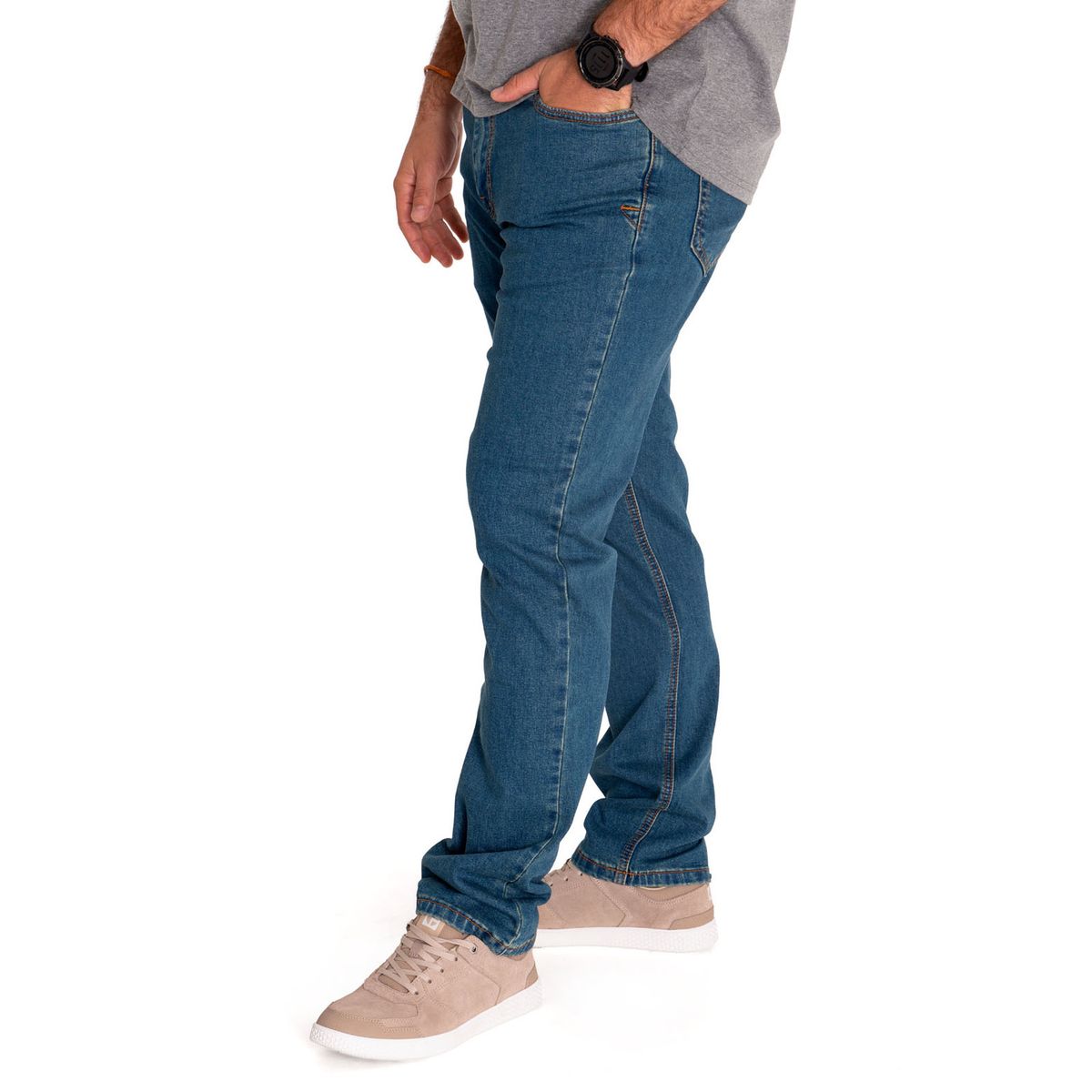 CAT - Jeans Skinny Hombre Triblend Stretch Gris Denim CAT CAT