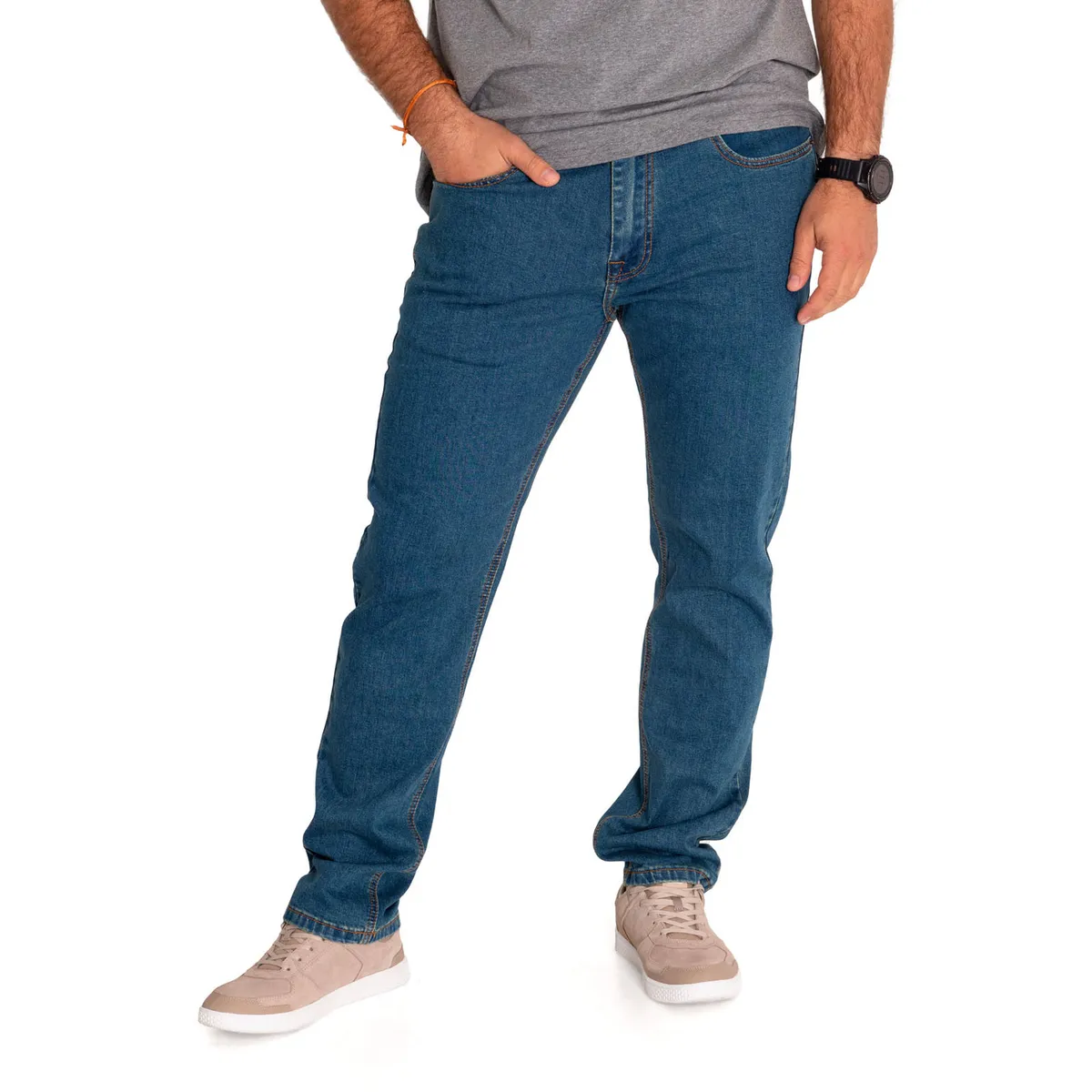 CAT - Jeans Skinny Hombre Triblend Stretch Gris Denim CAT CAT