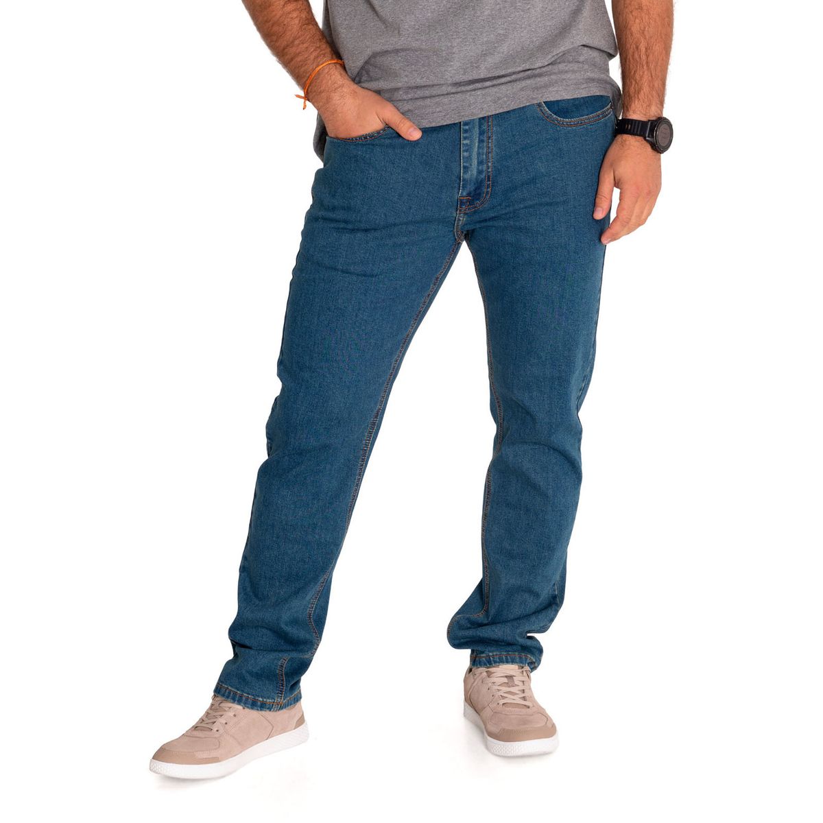 CAT - Jeans Skinny Hombre Triblend Stretch Gris Denim CAT CAT
