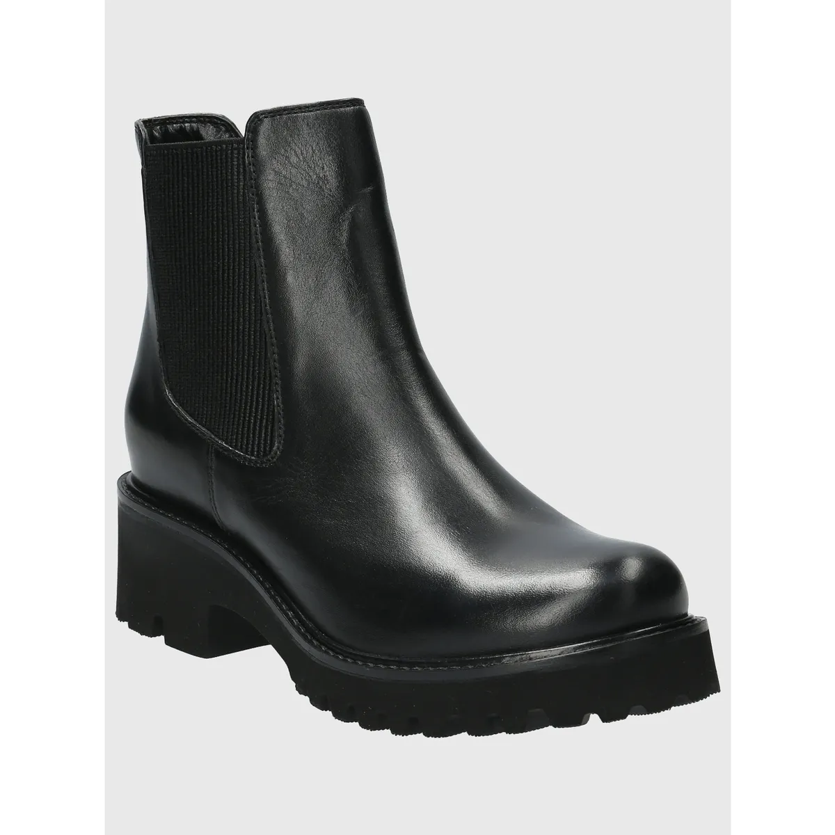 HUSH PUPPIES - Botín Cuero Mujer Cassia Negro HUSH PUPPIES