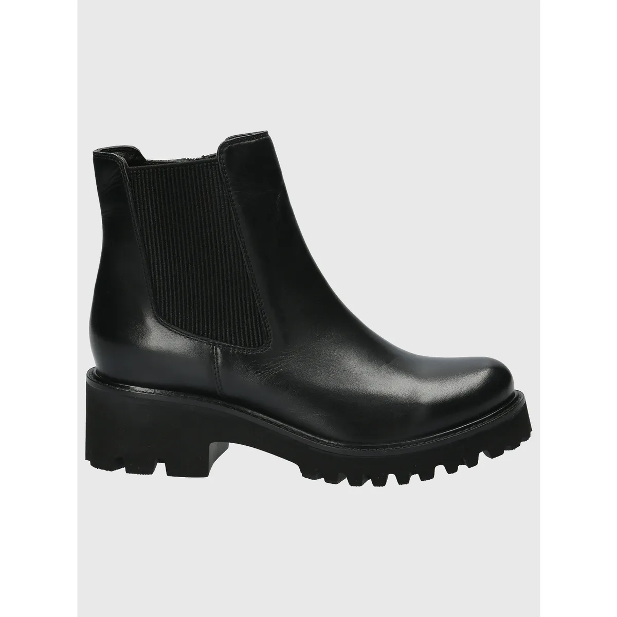 HUSH PUPPIES - Botín Cuero Mujer Cassia Negro HUSH PUPPIES