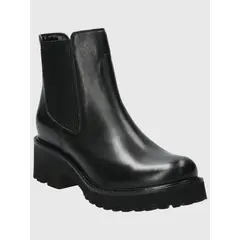 HUSH PUPPIES - Botín Cuero Mujer Cassia Negro