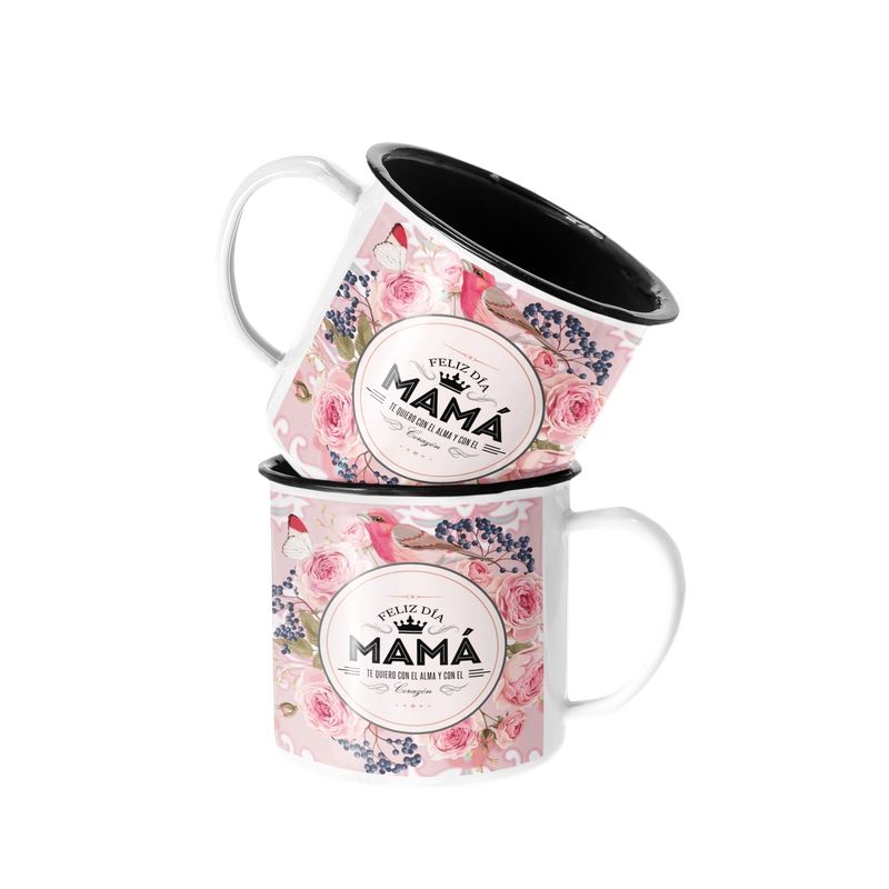 SM - Taza Enlozada Lechera Día de la Madre Te Quiero con el Alma SM