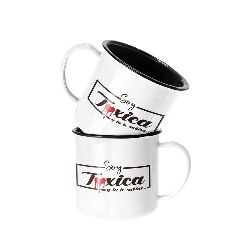SM - Taza Enlozada Lechera para la mujer pareja toxica SM