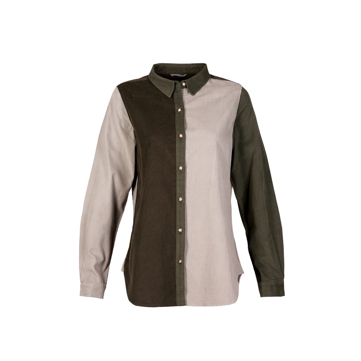 ROCKFORD - Blusa Algodón Orgánico Mujer Nora Verde ROCKFORD