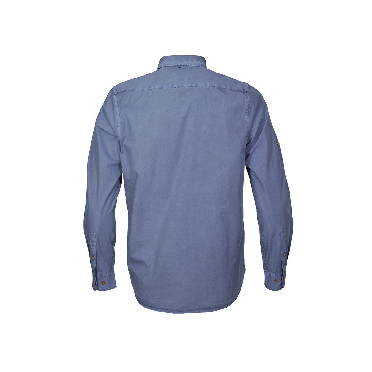 ROCKFORD - Camisa Algodón Orgánico Hombre Leeds Azul ROCKFORD