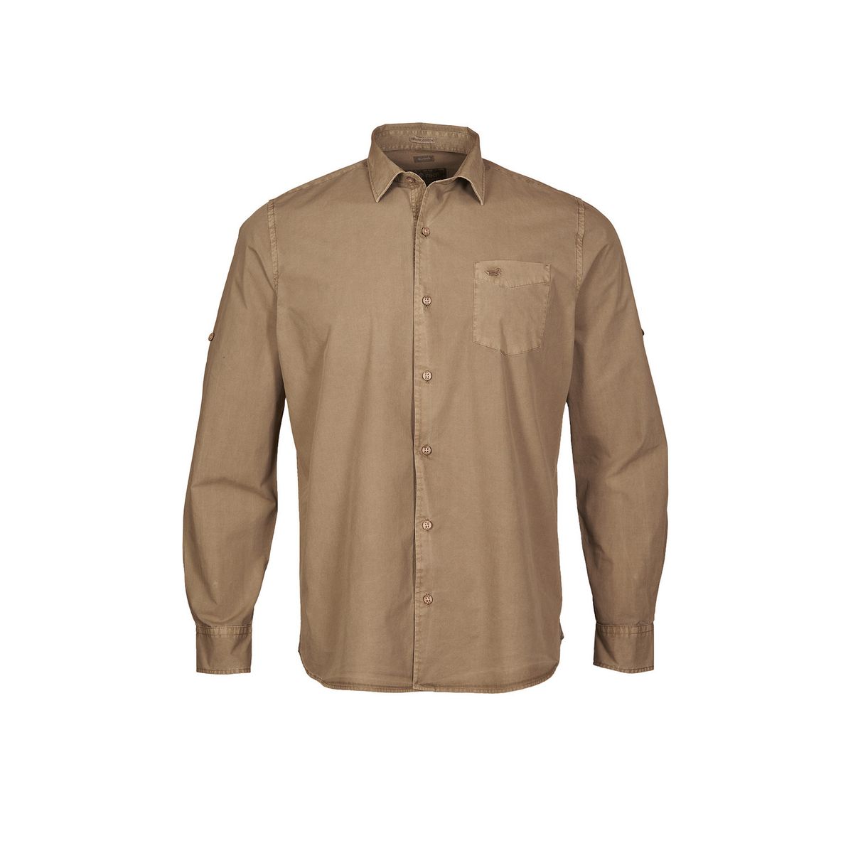 ROCKFORD - Camisa Algodón Orgánico Hombre Leeds Verde ROCKFORD