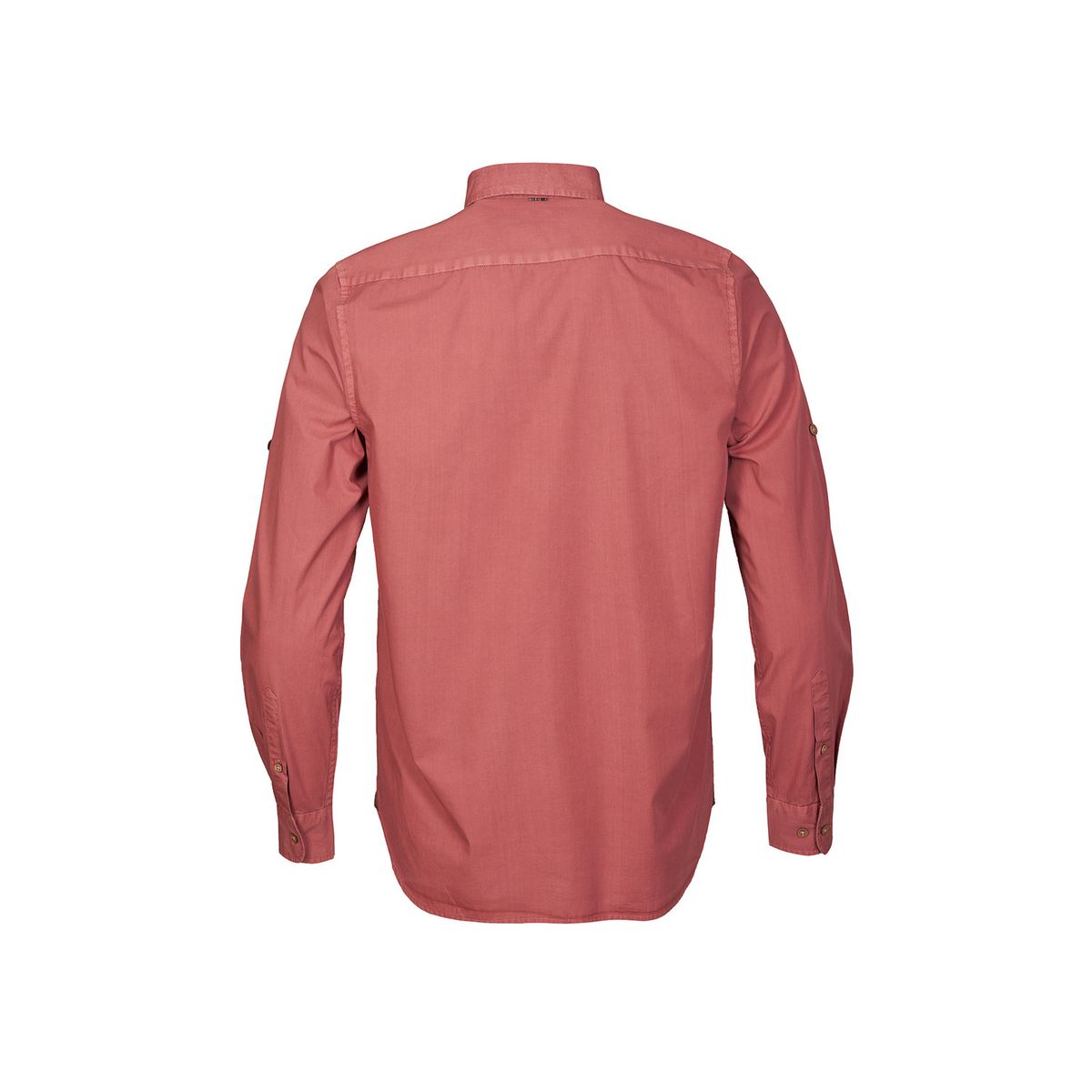ROCKFORD - Camisa Algodón Orgánico Hombre Leeds Naranjo ROCKFORD