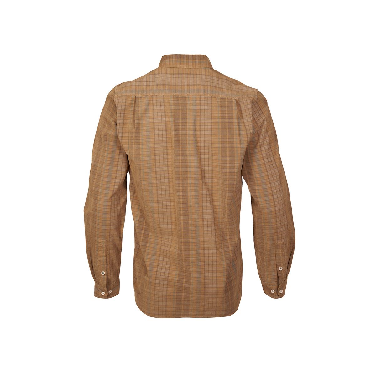 ROCKFORD - Camisa Algodón Orgánico Hombre Tartancrd Beige ROCKFORD