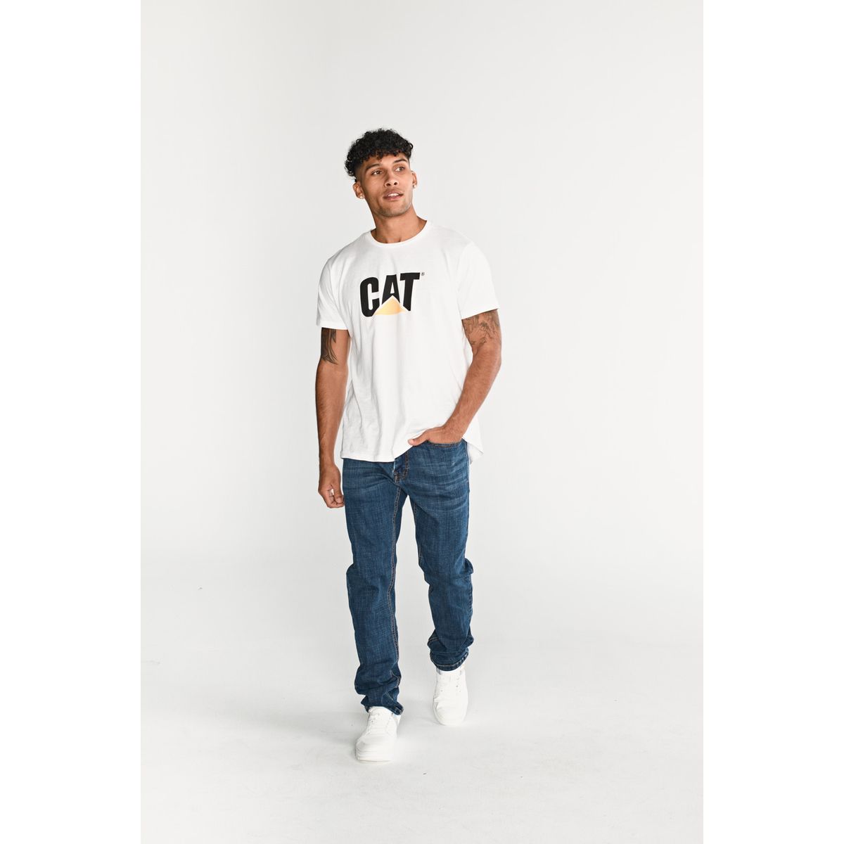 CAT - Jeans Denim Hombre Coolmax Denim Slim Azul CAT