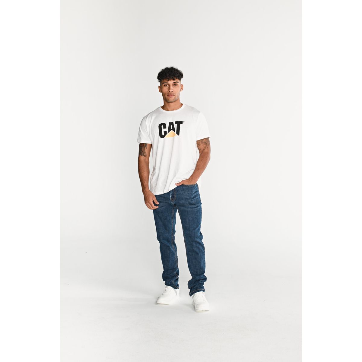 CAT - Jeans Denim Hombre Coolmax Denim Slim Azul CAT