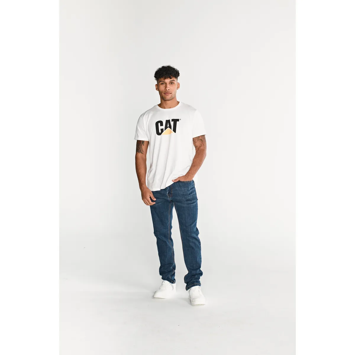 CAT - Jeans Denim Hombre Coolmax Denim Slim Azul CAT