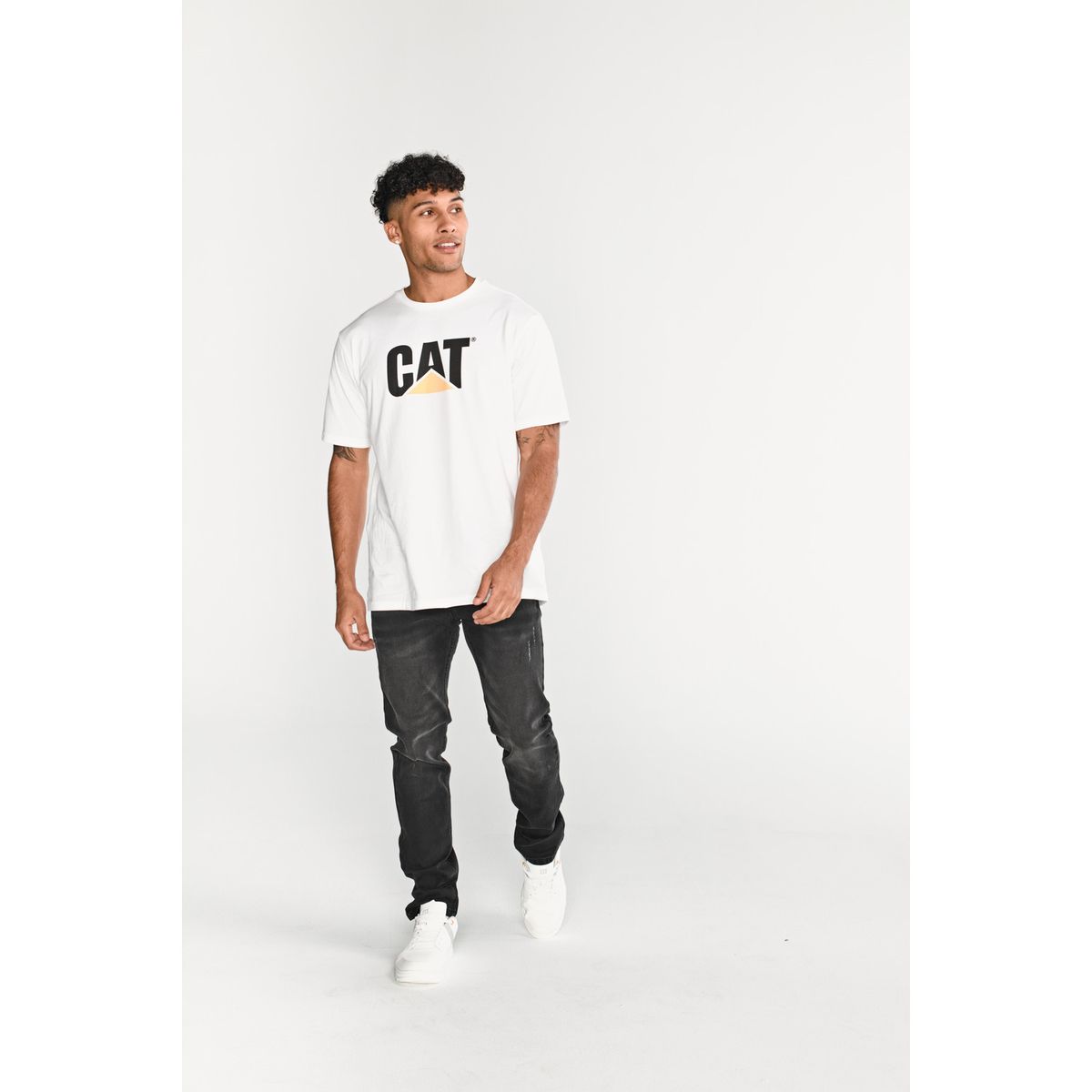 CAT - Jeans Skinny Hombre Triblend Stretch Denim Gris CAT CAT