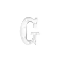 GENERICO - Letra G Con Luz LED 22cm