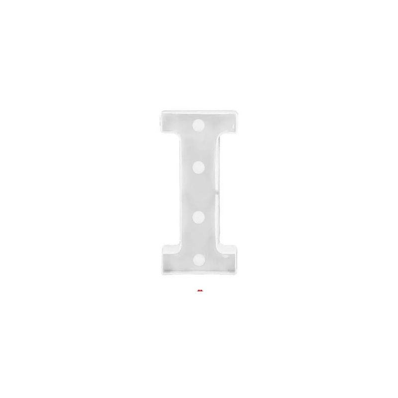 GENERICO - Letra I Con Luz LED 22cm