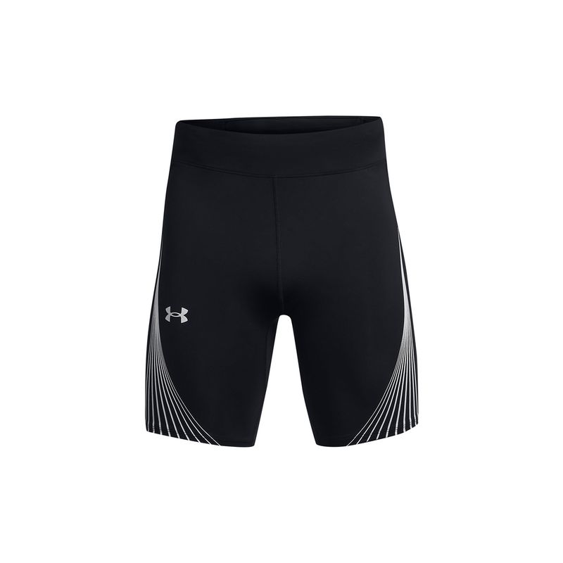 UNDER ARMOUR - Shorts UA RUSH Qualifier para hombre Negro UNDER ARMOUR