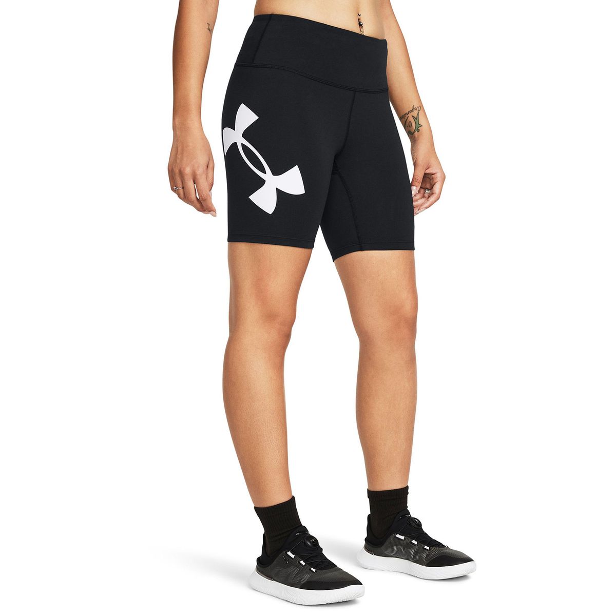 UNDER ARMOUR - Shorts UA Campus de 7" Negro para mujer UNDER ARMOUR