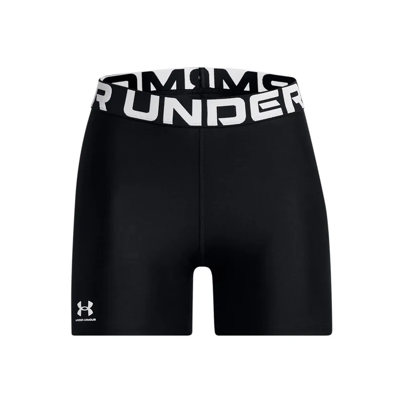 UNDER ARMOUR - Shorts middy HeatGear® para mujer Negro UNDER ARMOUR