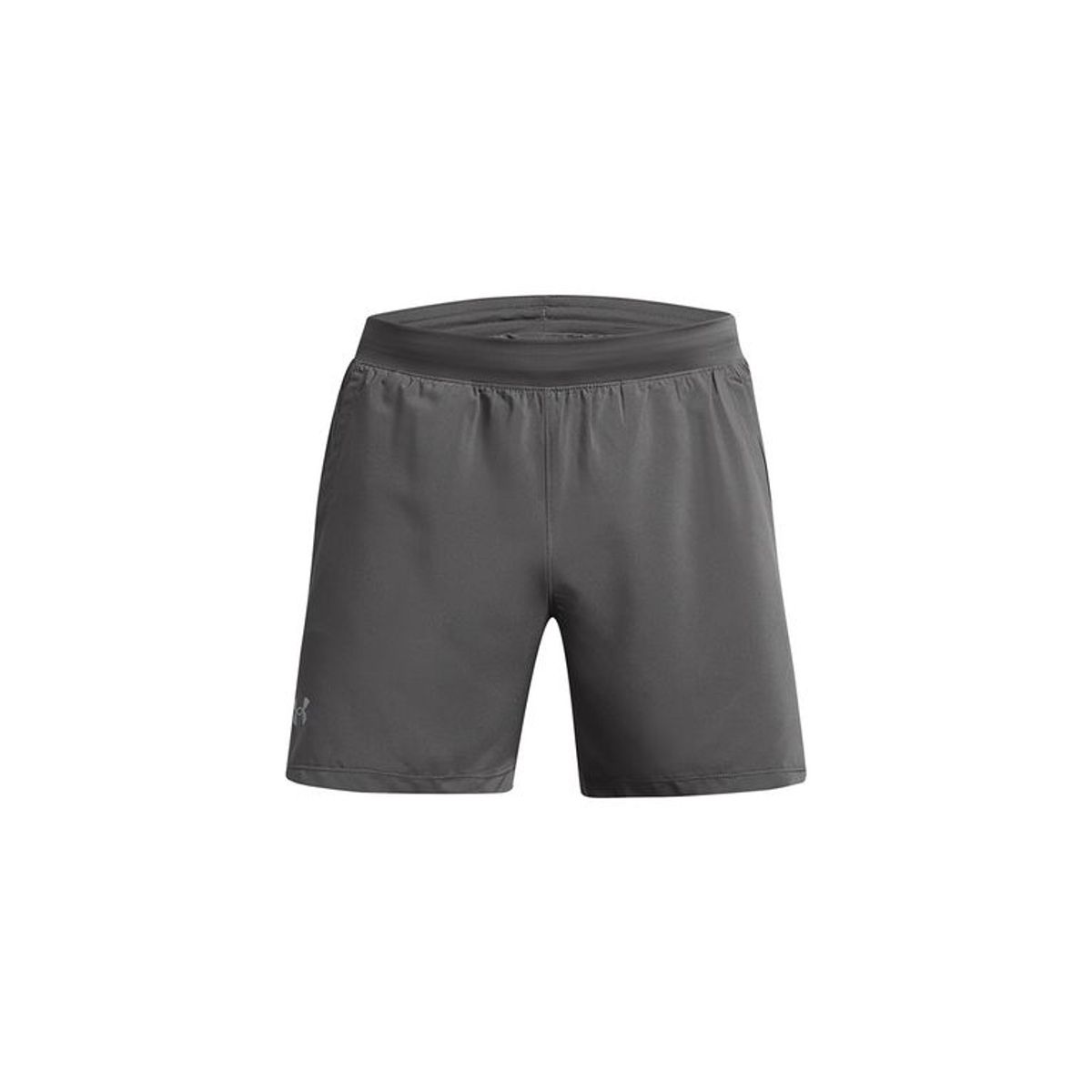 UNDER ARMOUR - Shorts UA Launch de 5" para hombre Gris UNDER ARMOUR