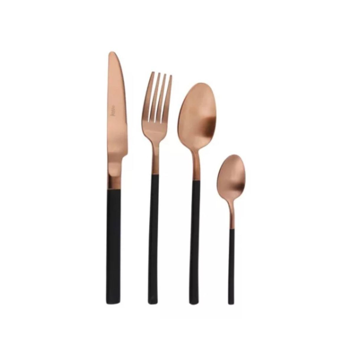 OEM - SET CUBERTERIA 24 PIEZAS BISTRÓ COPPER