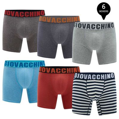 Imagen 1 del producto Pack de 6 Boxer Medio Algodon Hombre.