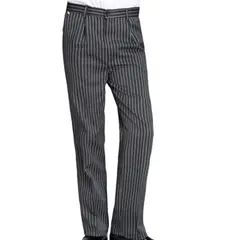 EDWINAYY - Pantalón Cocina Chef Pata De Pollo Gabardina Unisex Panadero
