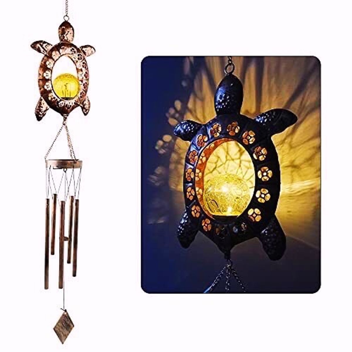 GENERICO - Campanas de Viento Solar Tortuga