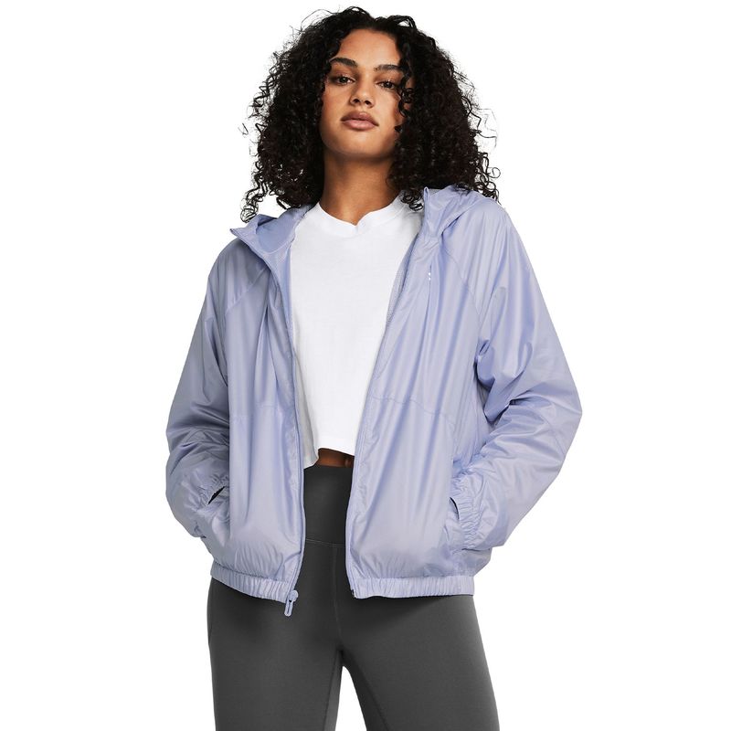 UNDER ARMOUR - Cortavientos UA SportStyle mujer Morado UNDER ARMOUR