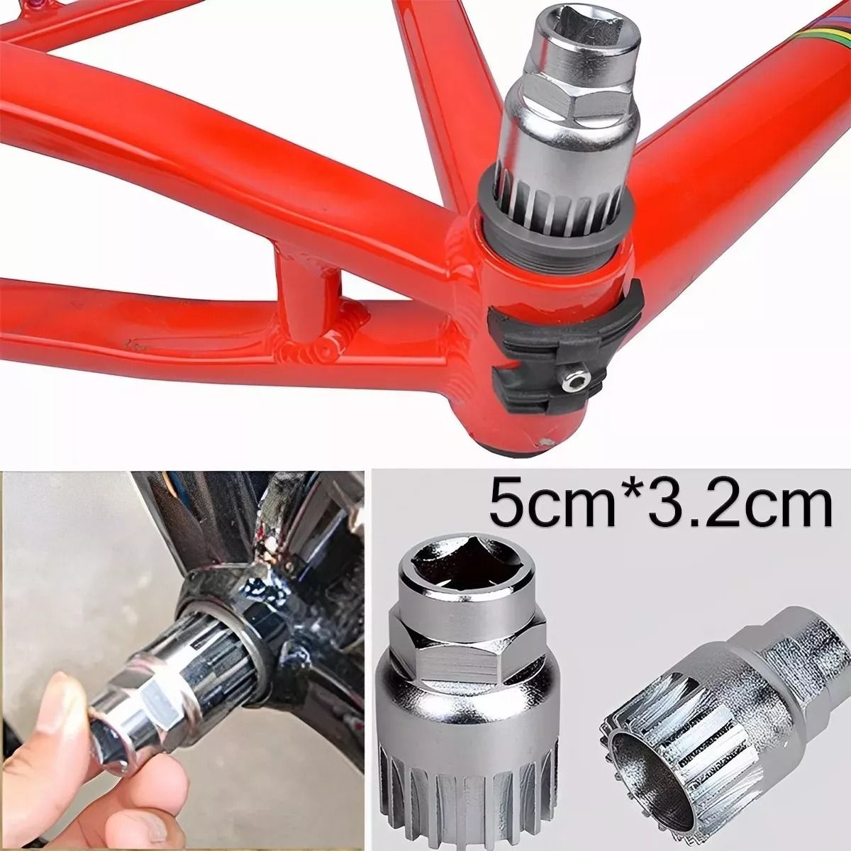 EDWINAYY - Kit Herramientas De Reparación Bicicletas Multifuncional