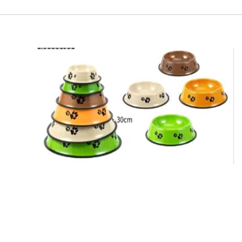 GENERICO - Bowl Para Perro Comida Colores Surtidos 30cm