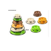 Bowl Para Perro Comida Colores Surtidos 34cm