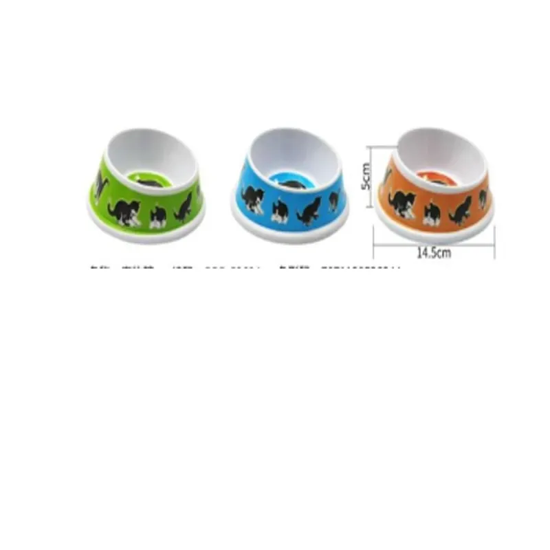 GENERICO - Bowl Para Perro Comida Colores Surtidos 14cm