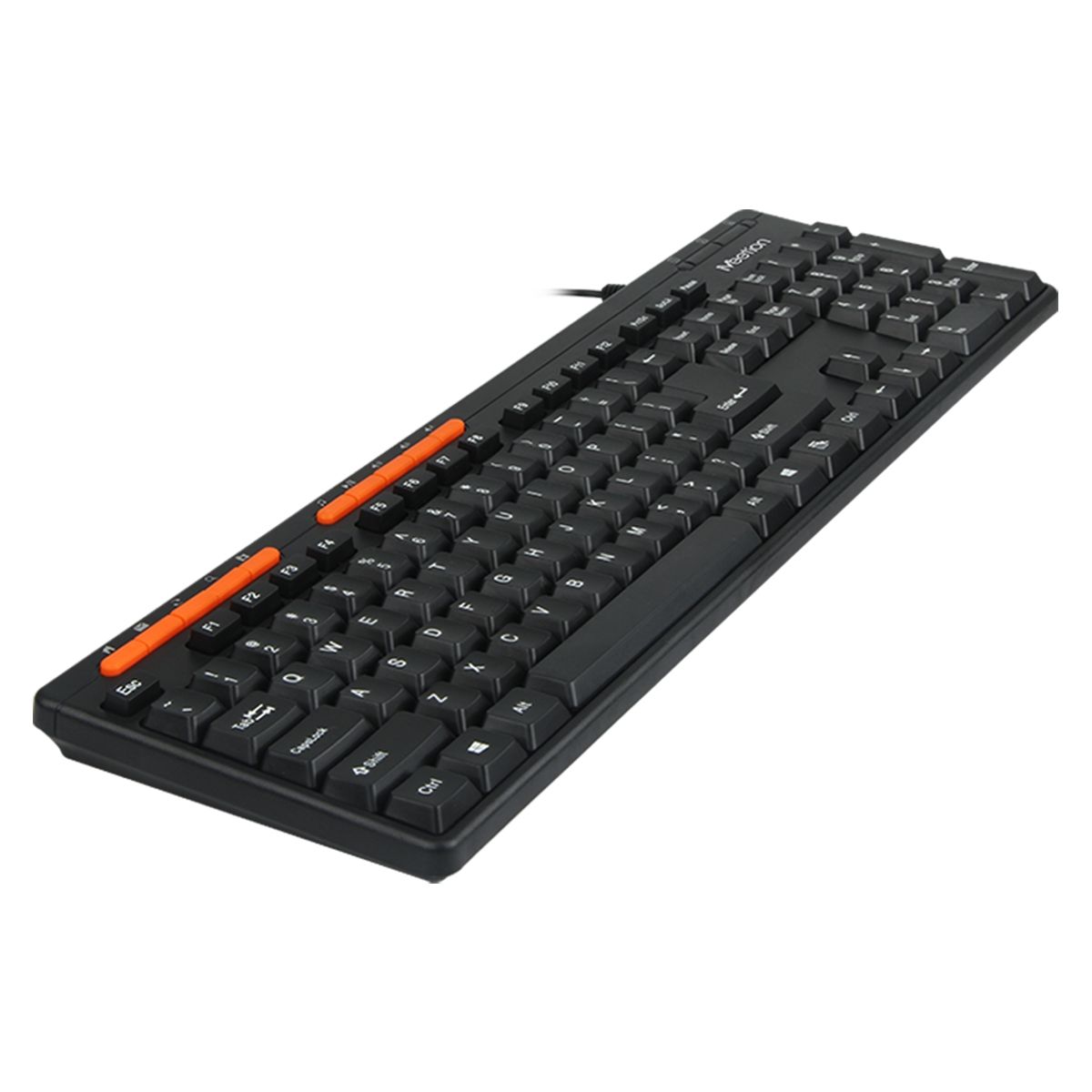 MEETION - Teclado Con Cable Usb Mt-k600m En Español