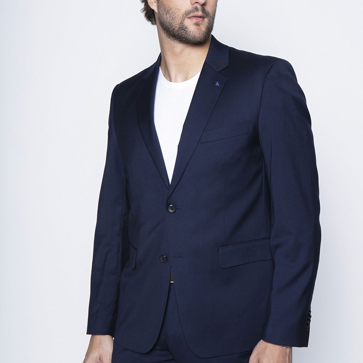 NEW MAN - Blazer Suit Calamo Azul New Man