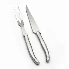 OEM - SET SERVICIO CARNE MONTPELLIER ACERO INOX