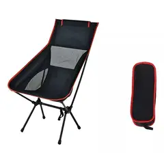 BLUEDREAMER - Silla de camping plegable portátil ultraligera al aire libre