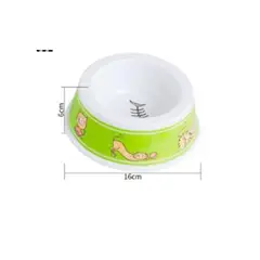 GENERICO - Bowl Para Perro Comida Color Verde16cm