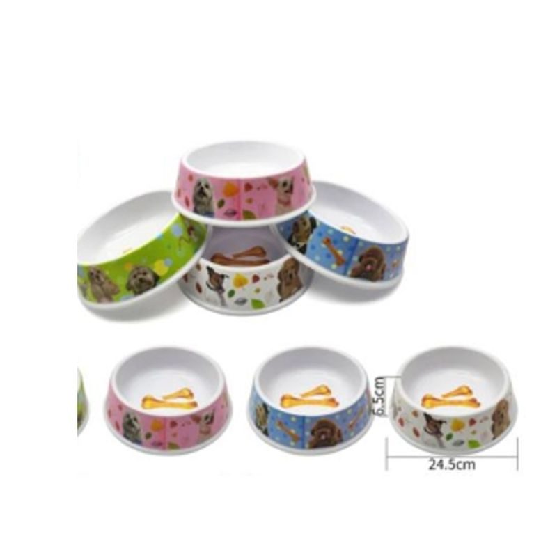 GENERICO - Bowl Para Perro Comida Colores Surtidos 24cm